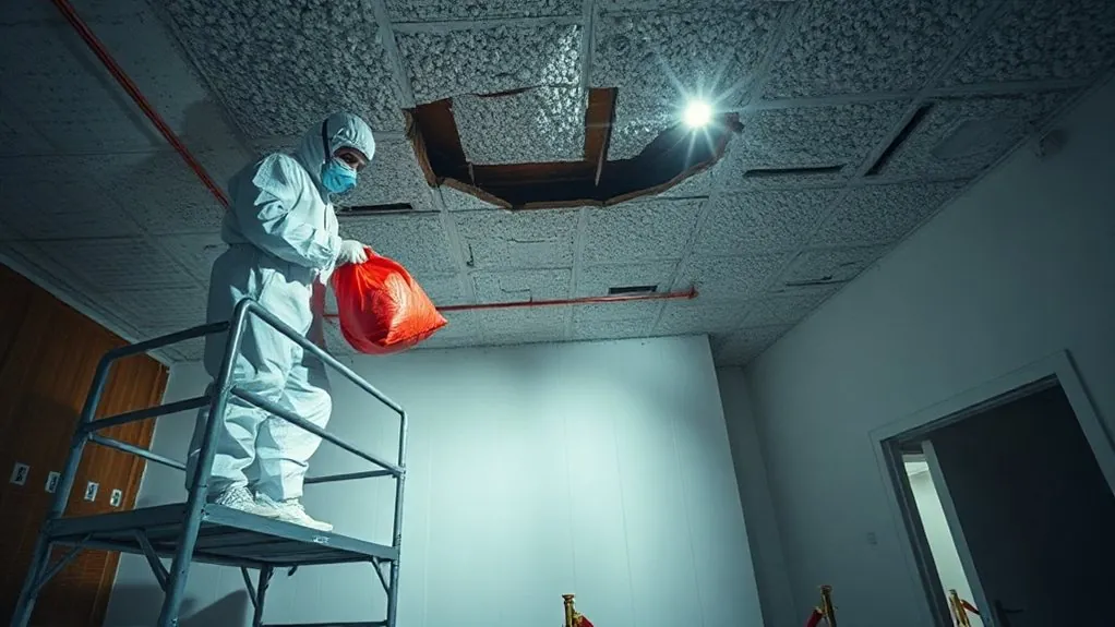 Asbestos Ceiling Removal in Nine Elms — HSE-licensed specialists