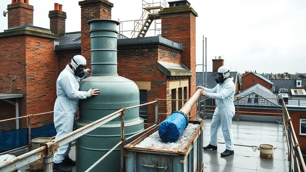 Water Tank & Flue Removal in Nine Elms — HSE-licensed specialists